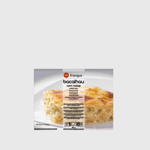 Bacalhau Com Natas Peixaria Congelada