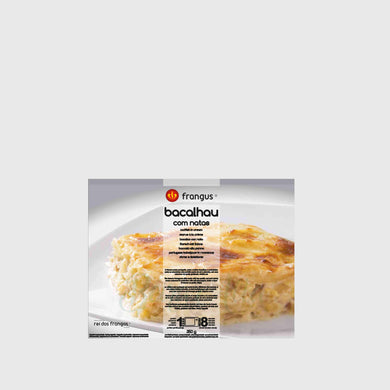 Bacalhau Com Natas Peixaria Congelada