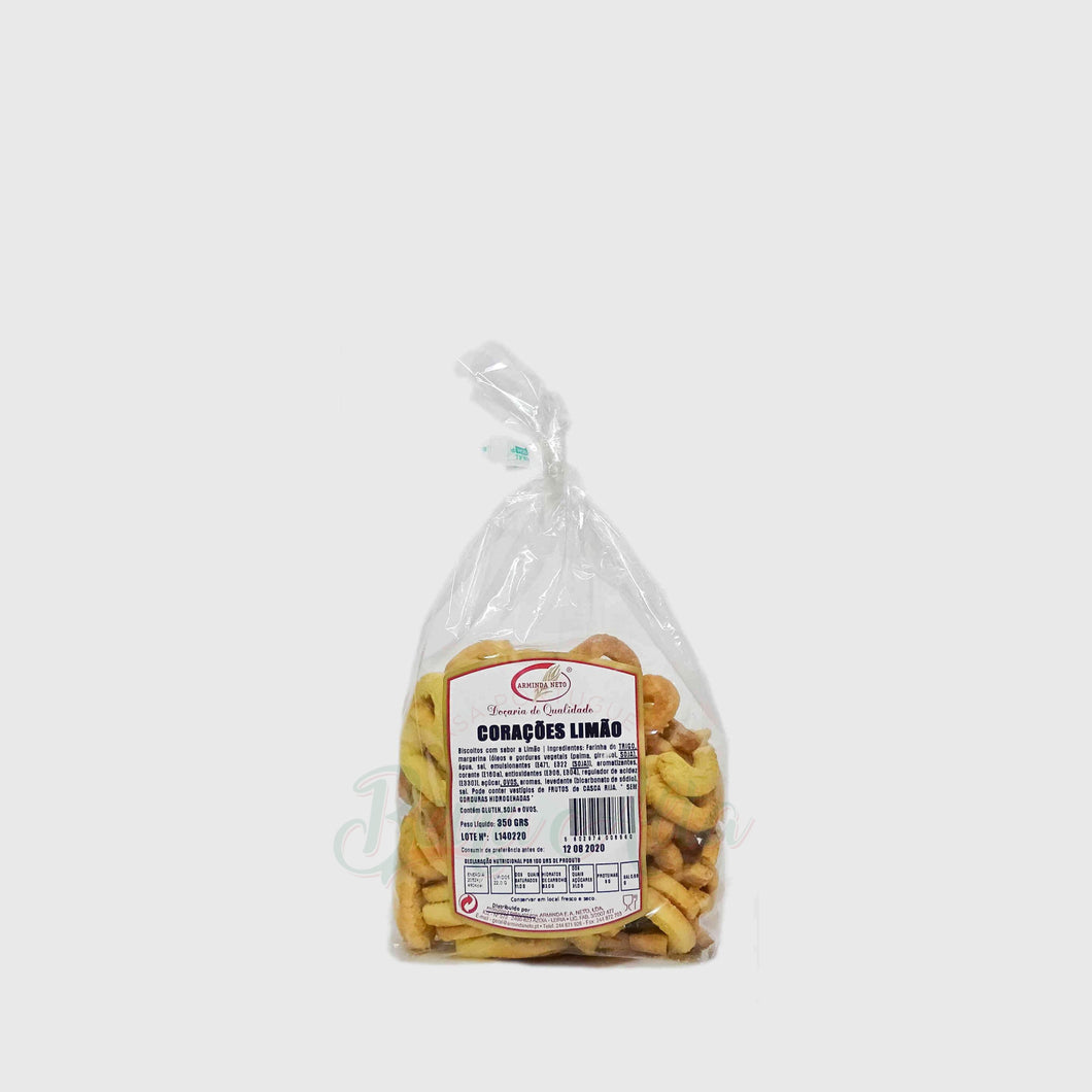 Corações De Limão Bolachas E Biscoitos